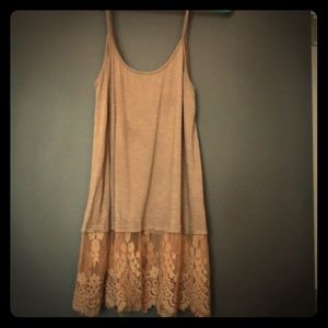 Lace tank top